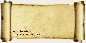 Janko Mečkić vizit kartica